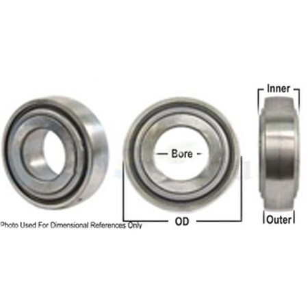 Aftermarket Disc Bearing Spherical, Round Bore, PreLube A-W211PPB2-I-AI